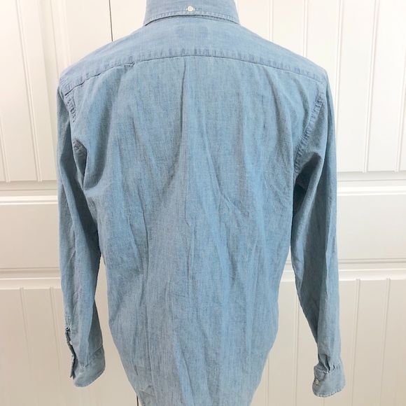 Ralph Lauren Denim Shirt Polo Horse Long Sleeve - Picture 6 of 7